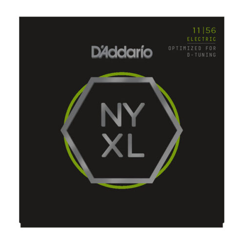 D'Addario NYXL Med/Ex.Hvy Electric Guitar Strings (11-56)